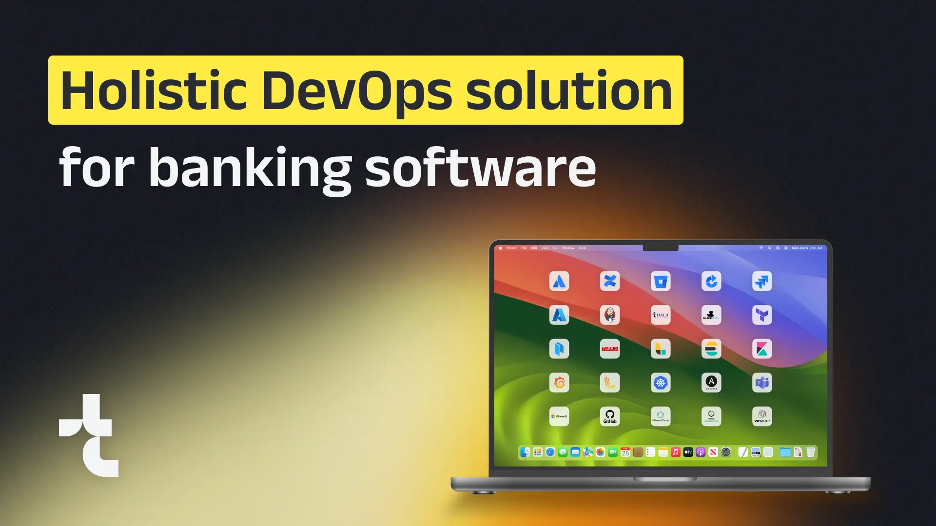 Holistic DevOps solution for banking software lifecycle