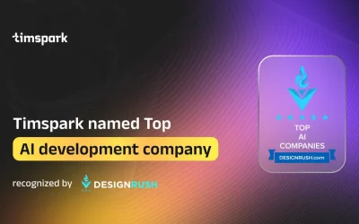 Timspark Secures Prestigious Second Place in AI Development Companies List by DesignRush