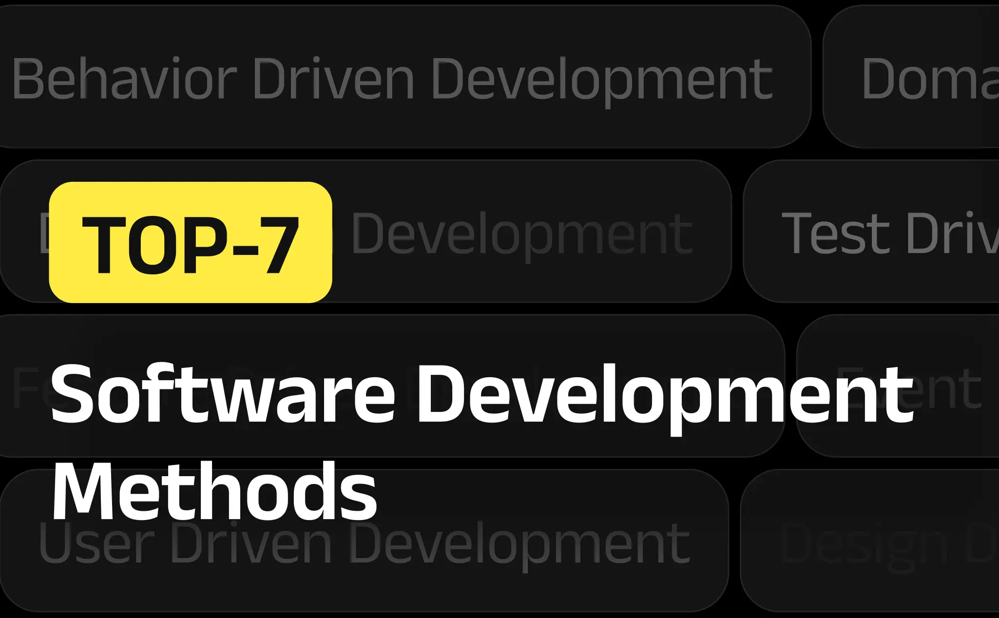 software development methods