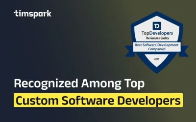 Timspark Recognized Among Top Custom Software Developers by TopDevelopers