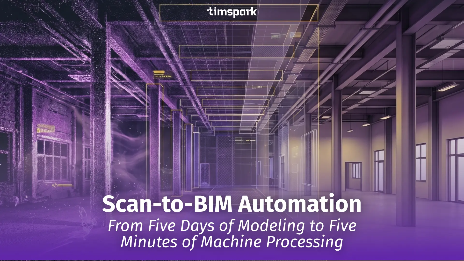 Scan-to-BIM Automation: From Five Days of Modeling to Five Minutes of Machine Processing